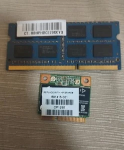 Ram ddr3 Ram 2gb 1333mhz PC3-10600S Elpida + Modulo Wifi Wireless PC Portatile - Foto 1 di 4