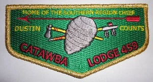 Catawba Lodge 459 2006 Southern Region Chief OA Flap Mecklenburg County Council - Bild 1 von 1