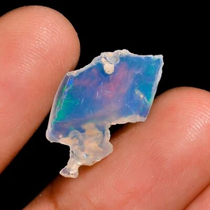 Ópalo seco áspero 3,50 quilates natural etíope Welo ópalo crudo ópalo de fuego piedra preciosa - Imagen 1 de 4