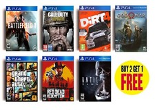 A4 SONY PLAYSTATION 4 PS4 GAME POSTERS COLLECTION Print Wall Deco Art