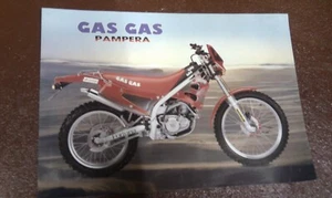 Echter neuer originaler Farbbestand GasGas Pampera Prospekt für das GasGas - Bild 1 von 1