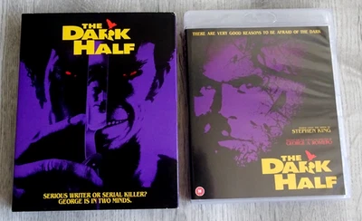 The Dark Half Blu Ray Eureka Slipcover & Booklet Stephen King George A Romero - Image 1 of 4