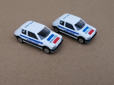 majorette peugeot 205 gti POLICE jamais joué - Photo 1/4