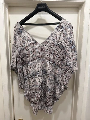 BCBGeneration богемное комбинезон женщин маленький V шеи зажим талии шнурок фея - Изображение 1 из 4