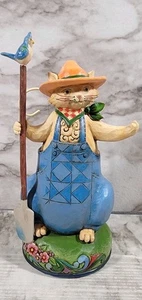 Jim Shore Heartwood Creek Spring Ahead To Summer Fun Figurine / Missing Basket - Picture 1 of 4