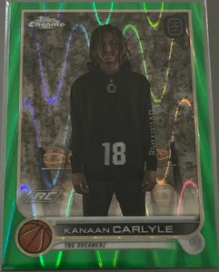 KANAAN CARLYLE 2022-23 TOPPS OTE GREEN RAYWAVE ROOKIE SP /75 - Bild 1 von 1