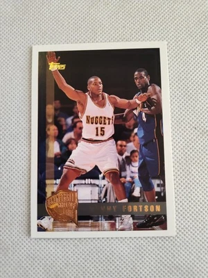 1997-98 Topps acuñado en Springfield Danny Fortson #210 Foto 1 de 2