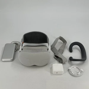 Auriculares Apple Vision Pro VR 256 GB con sello de luz - 25 W/banda tejida sola - M - muy buenos - Imagen 1 de 7