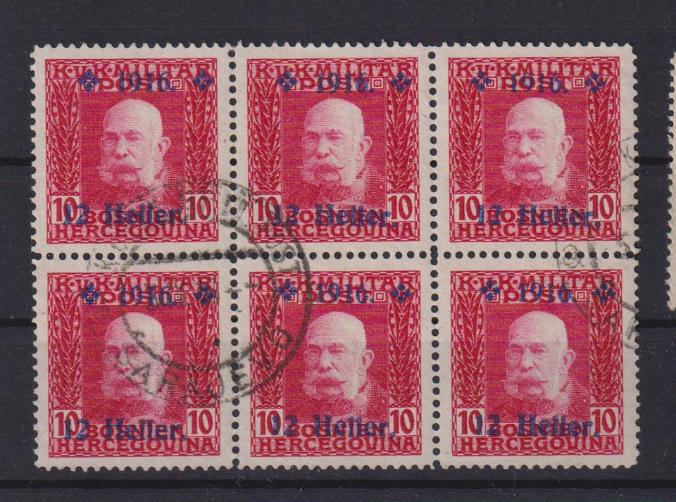 Österreich Bosnien 94 III, 6er Block (18/16), gest. - Imagen 1 de 1