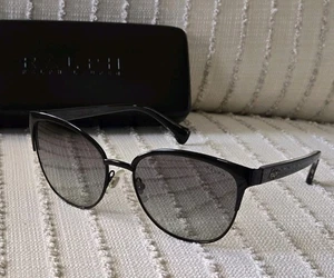 RALPH LAUREN RA4127 Cat Eye Sonnenbrille Brille SCHWARZ mit Etui - Bild 1 von 7