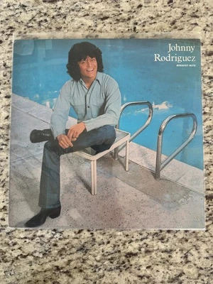 Johnny Rodriguez - Biggest Hits OG Vinyl LP, 1982, Epic Records, NM/UC, FE 38321 - Image 1 of 4