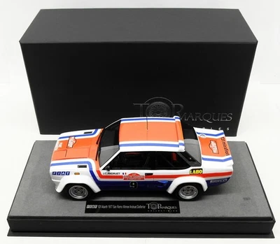Top Marques 1/18 Scale TOP043A - Fiat 131 Abarth San Remo Winner 1977 - Image 1 of 4