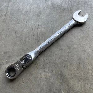 Craftsman USA 9/16 Reversible Ratcheting Combination Wrench 42474 L-AB - Picture 1 of 23