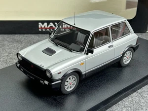 MAXIMA 1/18 1984 AUTOBIANCHI A112 ABARTH VII-SERIES Metallic Silver - Picture 1 of 13