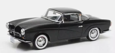 MATRIX SCALE MODELS, VOLKSWAGEN rometsch lawrence Coupé 1959 Schwarz - Limiti... - Bild 1 von 2