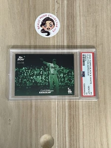 PSA 10 Clayton Kershaw 2024 Topps B&W Black and White Gem Mint GREEN /99 - Picture 1 of 3