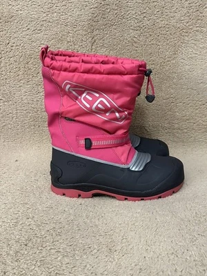 Keen снег тролль изолированный водонепроницаемый тянуть на зимние ботинки девочек молодежный размер 6 новый - Изображение 1 из 4