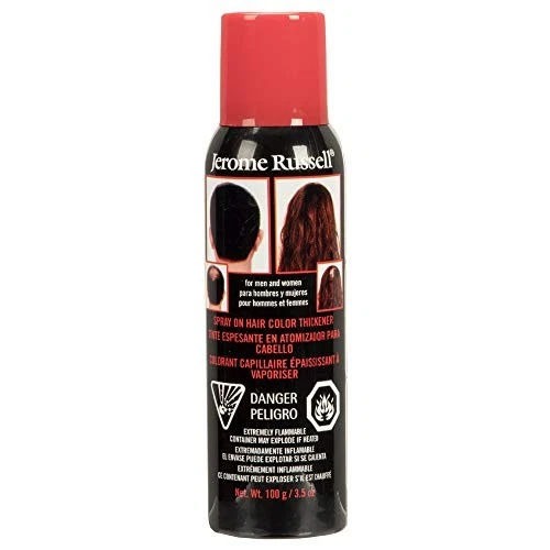 Jerome Russell Spray-on Color Dark Brown Hair Thickener, For Fine and Thinning - Image 1 of 4