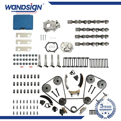 Kit de motor Rebulido - Bomba de árbol de levas Balancín de distribución para Chevy Cadillac GMC 3.0 3.6L Foto 1 de 4