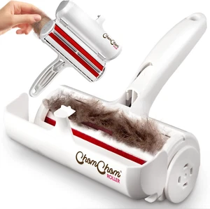 Chom Chom Roller Pet Hair Remover and Reusable Lint Roller - Chomchom Cat and Do - Picture 1 of 11