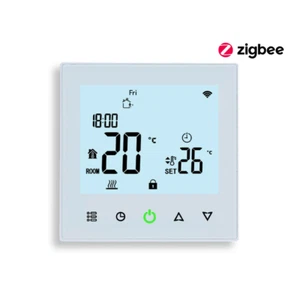 Termostato intelligente iHelios Zigbee riscaldamento a pavimento programmabile Google Alexa - Foto 1 di 8