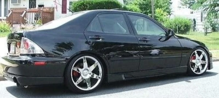 NEW 2001 2002 2003 2004 2005 LEXUS IS300 JP VISAGE STYLE SIDE SKIRTS LIP KIT Foto 1 de 1