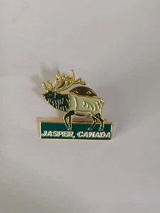 Vintage Pin badge Moose Jasper, Canada national park Good condition - Picture 1 of 6