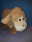 Inter-American Products Beige Plush Sheep Lamb Large Chubby Soft Shaggy