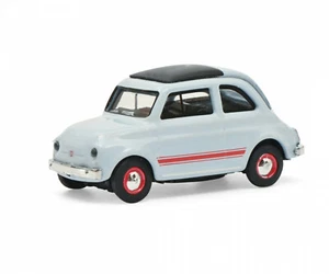 Fiat 500 Sport blau/grau Art.-Nr. 452659400, Schuco H0 1:87 - Picture 1 of 2