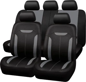 Cubreasientos Para Autos Universal Cuero Cubre Fundas Asientos De Carros - Foto 1 di 15