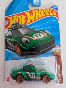 2025 Hot Wheels Super Treasure Hunt Porsche 911 Rallye Safari Mode Neu in OVP - Bild 1 von 3