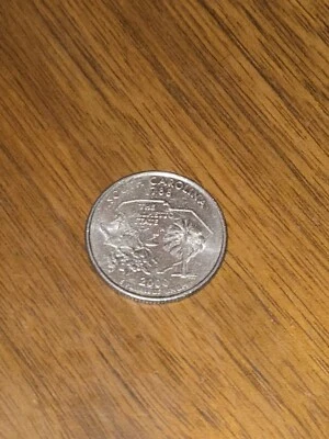 2000 - South Carolina P 1788 - State Quarter - Image 1 of 2