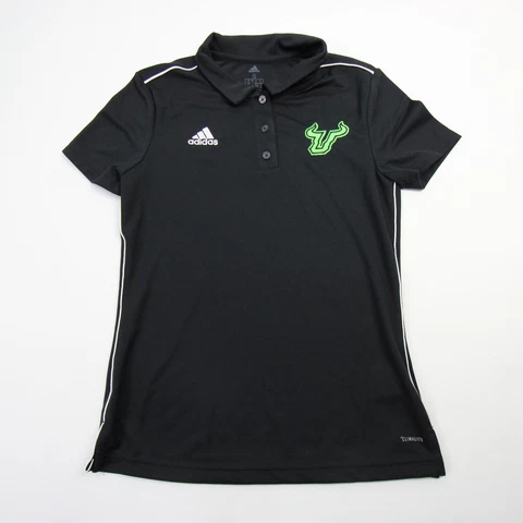 South Florida Bulls adidas Climalite Polo Women's Black New Cover
