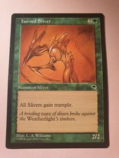 C068 | HORNED SLIVER | ENGLISH | TEMPEST | MTG | NM / NM(-)