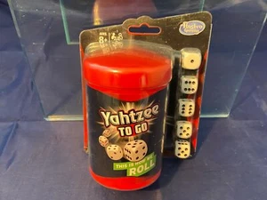 Yahtzee To Go Travel Dice Board Game Hasbro Brand New Classic Sealed Family Fun - Picture 1 of 3