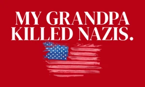 My Grandpa Killed Nazis Flag 3x5 FT - Picture 1 of 6