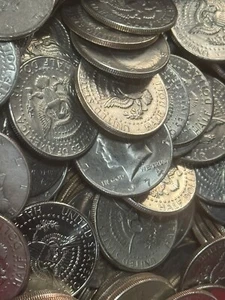 JFK, Kennedy Lot of 100 Coins (Half Dollars) - Blowout Sale***** - Picture 1 of 2