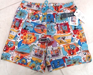 NEW ORIGINAL PENGUIN JETHRO HAYNES PRINT STRETCH SWIM SHORTS MENS M $79.00 - Picture 1 of 6