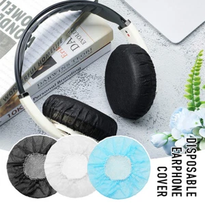 100Pcs Disposable Earphone Cover Non Woven Elastic Headphone Cover - Picture 1 of 16