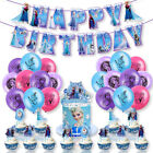 Frozen 2 Anna Elsa Theme Birthday Party Decorations Banner Balloon Cake Topper