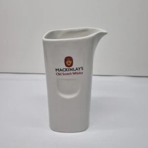 vintage Mackinlays Old Scotch Whisky water jug Burleigh Ware 7" Home Bar Ceramic - Picture 1 of 8