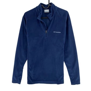 Columbia Azul Marino Klamath Gama II Polar Media Cremallera Jersey TALLA S - Imagen 1 de 10