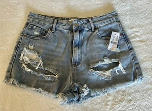 Pac Sun High Rise Festival-Emily Blue Denim- Size 28"waist- New with tags - Picture 1 of 7