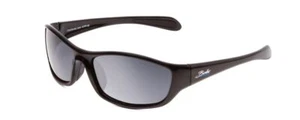 Coyote FP-05 Floating Wrap Designer Polarized Sunglasses Gloss Black/Grey 60 mm - Picture 1 of 5