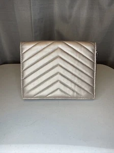 Bolso de Mano Neiman Marcus Oro Rosa Excelente Estado - Imagen 1 de 10