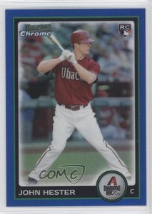 2010 Bowman Draft Chrome Blue Refractor /199 John Hester #BDP81 Rookie RC