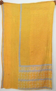 Beautiful Vintage Kantha Quilts Multicolor Bedding Blankets Very High Quality - Picture 1 of 2