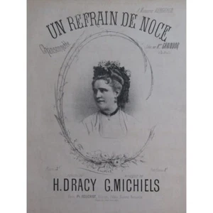 Michiels Gustave Un Coro Di Nozze Canto Piano ca1880 - Foto 1 di 4