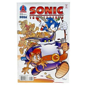 SONIC THE HEDGEHOG #213 VF/NM 2010 Archie Adventure Series Comic BIG THE CAT - Picture 1 of 2