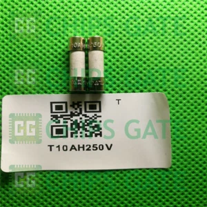 15PCS T10AH250V, Ceramic Body Time-Lag Axial Lead Fuse for LCD-TV etc 5*20mm - Picture 1 of 1